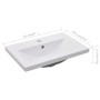 Lavabo encastrado de cerámica blanco 61x39,5x18,5 cm by vidaXL, Sinks - Ref: Foro24-145061, Price: 124,40 €, Discount: %
