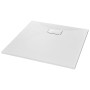 SMC white shower tray 80x80 cm by vidaXL, Shower trays - Ref: Foro24-144767, Price: 149,02 €, Discount: %