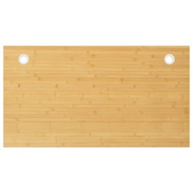 Tablero de escritorio de bambú 100x60x2,5 cm