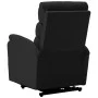 Höhenverstellbarer Massagesessel aus schwarzem Kunstleder von vidaXL, Elektrische Massagesessel - Ref: Foro24-321283, Preis: ...