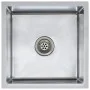 Handgefertigte Küchenspüle aus Edelstahl von vidaXL, Sinkt - Ref: Foro24-145077, Preis: 80,30 €, Rabatt: %