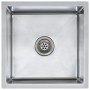 Handgefertigte Küchenspüle aus Edelstahl von vidaXL, Sinkt - Ref: Foro24-145077, Preis: 70,80 €, Rabatt: %