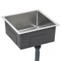 Handgefertigte Küchenspüle aus Edelstahl von vidaXL, Sinkt - Ref: Foro24-145077, Preis: 80,30 €, Rabatt: %