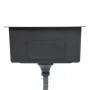 Handgefertigte Küchenspüle aus Edelstahl von vidaXL, Sinkt - Ref: Foro24-145077, Preis: 80,30 €, Rabatt: %