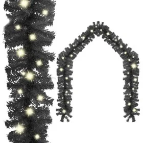Christmas garland with black LED lights 20 m by vidaXL, Christmas lights - Ref: Foro24-329191, Price: 47,64 €, Discount: %