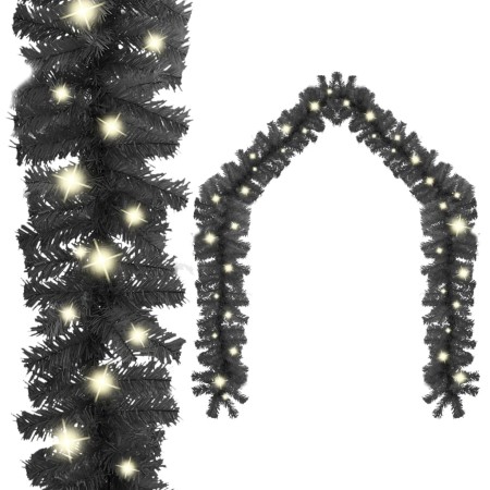 Guirnalda de Navidad con luces LED negro 20 m de vidaXL, Luces de Navidad - Ref: Foro24-329191, Precio: 47,98 €, Descuento: %
