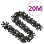 Guirnalda de Navidad con luces LED negro 20 m de vidaXL, Luces de Navidad - Ref: Foro24-329191, Precio: 47,98 €, Descuento: %