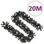 Guirnalda de Navidad con luces LED negro 20 m de vidaXL, Luces de Navidad - Ref: Foro24-329191, Precio: 47,63 €, Descuento: %