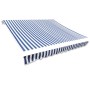 Blau-weiße Markise 4x3 m (ohne Aufbau) von vidaXL, Markisen - Ref: Foro24-141011, Preis: 52,18 €, Rabatt: %