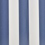 Blue and white canvas awning 4x3 m (without structure) by vidaXL, Awnings - Ref: Foro24-141011, Price: 49,61 €, Discount: %