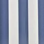 Blue and white canvas awning 4x3 m (without structure) by vidaXL, Awnings - Ref: Foro24-141011, Price: 53,93 €, Discount: %