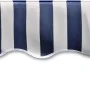 Blue and white canvas awning 4x3 m (without structure) by vidaXL, Awnings - Ref: Foro24-141011, Price: 53,93 €, Discount: %