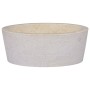 Cremefarbenes Marmorwaschbecken Ø40x15 cm von vidaXL, Sinkt - Ref: Foro24-149177, Preis: 154,30 €, Rabatt: %