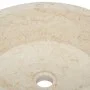 Cream marble sink Ø40x15 cm by vidaXL, Sinks - Ref: Foro24-149177, Price: 146,37 €, Discount: %