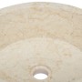 Cremefarbenes Marmorwaschbecken Ø40x15 cm von vidaXL, Sinkt - Ref: Foro24-149177, Preis: 154,30 €, Rabatt: %