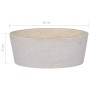 Lavabo crema mármol Ø40x15 cm