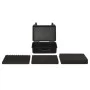 Black PP flight laptop case 47x36x18 cm by vidaXL, Camera bags and cases - Ref: Foro24-51796, Price: 66,99 €, Discount: %