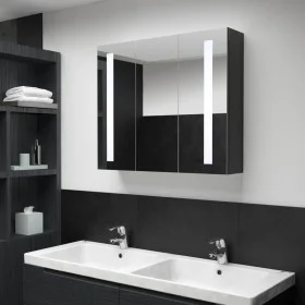 Badezimmerschrank mit LED-Spiegel 89x14x62 cm von vidaXL, Badezimmerwaschtische - Ref: Foro24-325544, Preis: 133,05 €, Rabatt: %