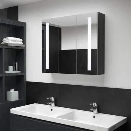 Badezimmerschrank mit LED-Spiegel 89x14x62 cm von vidaXL, Badezimmerwaschtische - Ref: Foro24-325544, Preis: 133,05 €, Rabatt: %