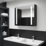 Mueble de baño con espejo LED 89x14x62 cm by vidaXL, bathroom vanities - Ref: Foro24-325544, Price: 135,06 €, Discount: %