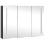 Mueble de baño con espejo LED 89x14x62 cm by vidaXL, bathroom vanities - Ref: Foro24-325544, Price: 135,06 €, Discount: %