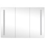 Mueble de baño con espejo LED 89x14x62 cm by vidaXL, bathroom vanities - Ref: Foro24-325544, Price: 135,06 €, Discount: %