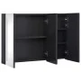Badezimmerschrank mit LED-Spiegel 89x14x62 cm von vidaXL, Badezimmerwaschtische - Ref: Foro24-325544, Preis: 133,05 €, Rabatt: %