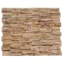 3D-Wandverkleidungsplatten 10 Stück Teakholz 1,01 m² von vidaXL, Wandverkleidung - Ref: Foro24-326177, Preis: 79,52 €, Rabatt: %