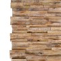 3D wall covering panels 10 pcs teak wood 1.01 m² by vidaXL, Wall covering - Ref: Foro24-326177, Price: 81,42 €, Discount: %