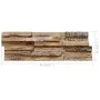 3D-Wandverkleidungsplatten 10 Stück Teakholz 1,01 m² von vidaXL, Wandverkleidung - Ref: Foro24-326177, Preis: 79,52 €, Rabatt: %