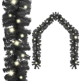 Christmas garland with black LED lights 10 m by vidaXL, Christmas lights - Ref: Foro24-329190, Price: 37,79 €, Discount: %