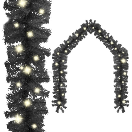 Christmas garland with black LED lights 10 m by vidaXL, Christmas lights - Ref: Foro24-329190, Price: 38,25 €, Discount: %