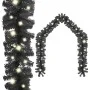 Christmas garland with black LED lights 10 m by vidaXL, Christmas lights - Ref: Foro24-329190, Price: 37,79 €, Discount: %