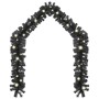 Christmas garland with black LED lights 10 m by vidaXL, Christmas lights - Ref: Foro24-329190, Price: 38,25 €, Discount: %