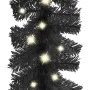 Christmas garland with black LED lights 10 m by vidaXL, Christmas lights - Ref: Foro24-329190, Price: 37,79 €, Discount: %