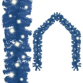 Weihnachtsgirlande mit blauen LED-Lichtern 20 m von vidaXL, Weihnachtsbeleuchtung - Ref: Foro24-329194, Preis: 47,88 €, Rabat...
