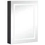 Mueble de baño con espejo LED 50x13x70 cm de vidaXL, Tocadores de baño - Ref: Foro24-325543, Precio: 131,83 €, Descuento: %