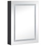 Mueble de baño con espejo LED 50x13x70 cm de vidaXL, Tocadores de baño - Ref: Foro24-325543, Precio: 138,23 €, Descuento: %