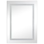 Mueble de baño con espejo LED 50x13x70 cm de vidaXL, Tocadores de baño - Ref: Foro24-325543, Precio: 138,23 €, Descuento: %