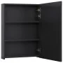 Mueble de baño con espejo LED 50x13x70 cm de vidaXL, Tocadores de baño - Ref: Foro24-325543, Precio: 131,83 €, Descuento: %