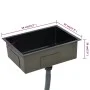 Fregadero de cocina hecho a mano acero inoxidable negro de vidaXL, Fregaderos - Ref: Foro24-145084, Precio: 195,35 €, Descuen...