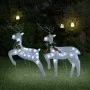 Renos de Navidad 2 unidades 40 LED blanco de vidaXL, Luces de Navidad - Ref: Foro24-342685, Precio: 40,81 €, Descuento: %