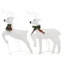 Christmas reindeer 2 units 40 LED white by vidaXL, Christmas lights - Ref: Foro24-342685, Price: 40,79 €, Discount: %