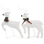 Weihnachtsrentier 2 Einheiten 40 LED weiß von vidaXL, Weihnachtsbeleuchtung - Ref: Foro24-342685, Preis: 41,47 €, Rabatt: %