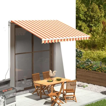 Replacement fabric for yellow and orange awning 3.5x2.5 m by vidaXL, Awnings - Ref: Foro24-312016, Price: 56,54 €, Discount: %