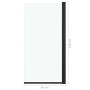 ESG schwarze Duschwand 68x130 cm von vidaXL, Duschtüren - Ref: Foro24-147192, Preis: 129,48 €, Rabatt: %