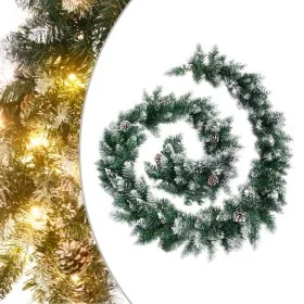 Christmas garland with LED lights PVC green 5.2 m by vidaXL, Christmas lights - Ref: Foro24-345170, Price: 55,94 €, Discount: %