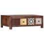 Mesa de centro de madera maciza de sheesham 90x50x30 cm de vidaXL, Mesas de centro - Ref: Foro24-247731, Precio: 232,10 €, De...