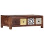 Mesa de centro de madera maciza de sheesham 90x50x30 cm de vidaXL, Mesas de centro - Ref: Foro24-247731, Precio: 232,10 €, De...