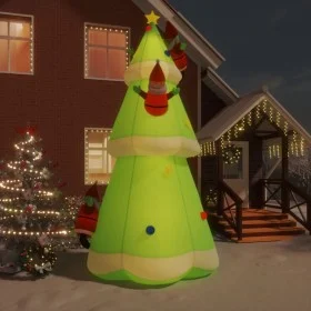 Árbol de Navidad hinchable con LED 500 cm de vidaXL, Luces de Navidad - Ref: Foro24-345295, Precio: 99,80 €, Descuento: %